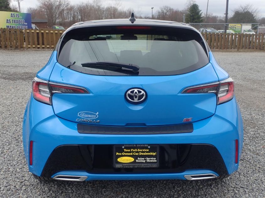 2020 TOYOTA COROLLA HATCHBACK SE/XSE/NIGHTSHADE JTND4RBE3L3104063
