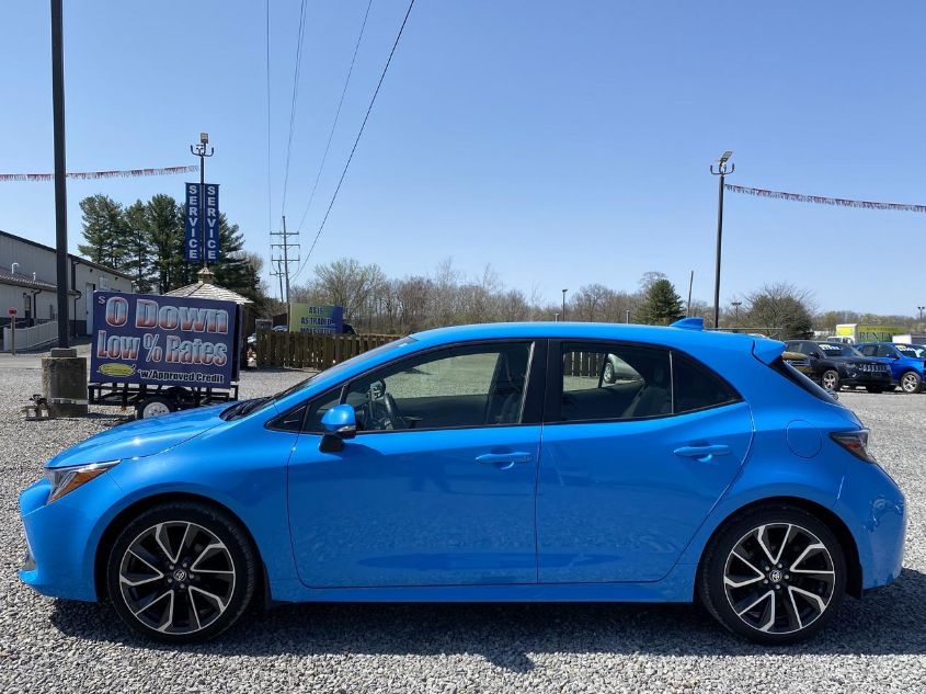 2019 TOYOTA COROLLA HATCHBACK SE/XSE JTNK4RBE6K3060596