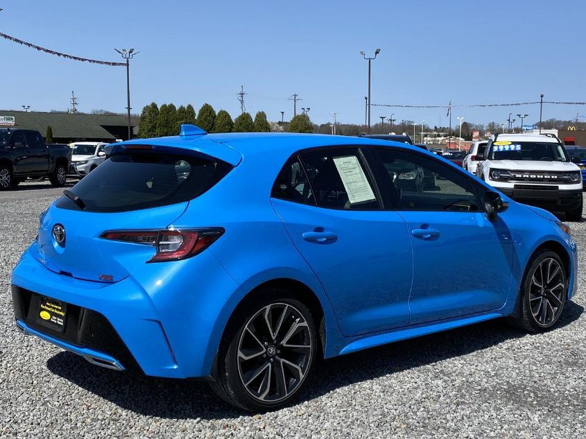 2019 TOYOTA COROLLA HATCHBACK SE/XSE JTNK4RBE6K3060596