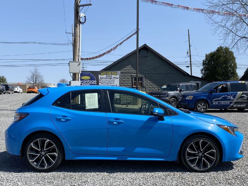 2019 TOYOTA COROLLA HATCHBACK SE/XSE JTNK4RBE6K3060596