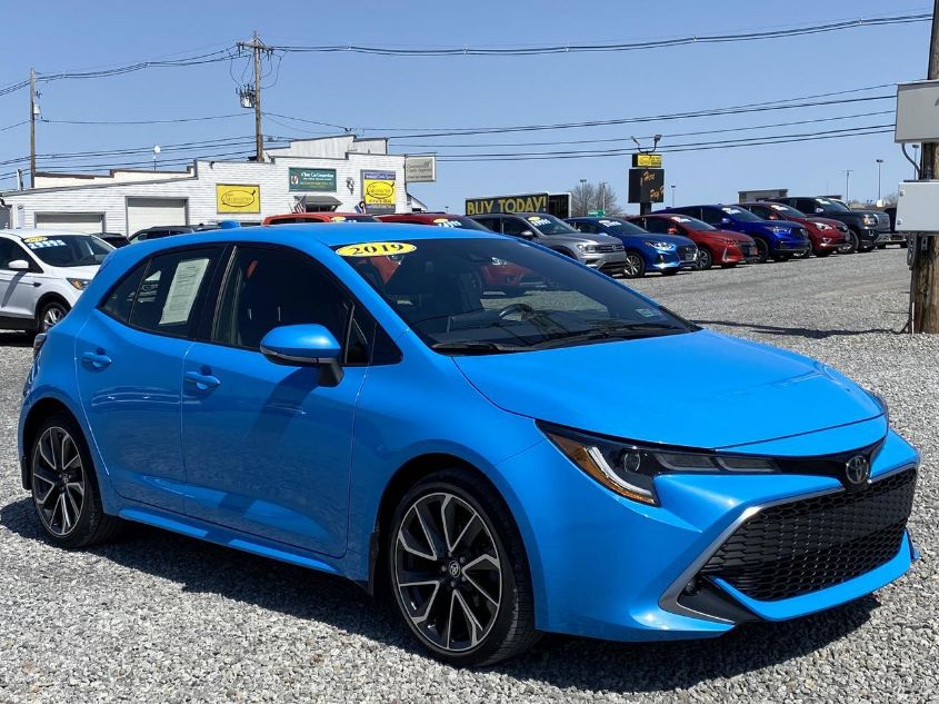 2019 TOYOTA COROLLA HATCHBACK SE/XSE JTNK4RBE6K3060596