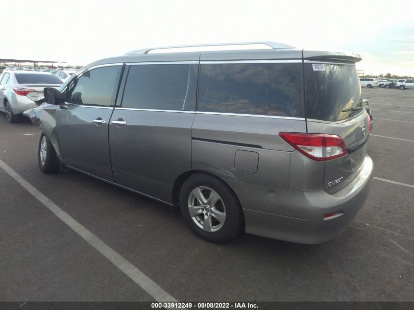 2013 NISSAN QUEST S JN8AE2KP9D9064720