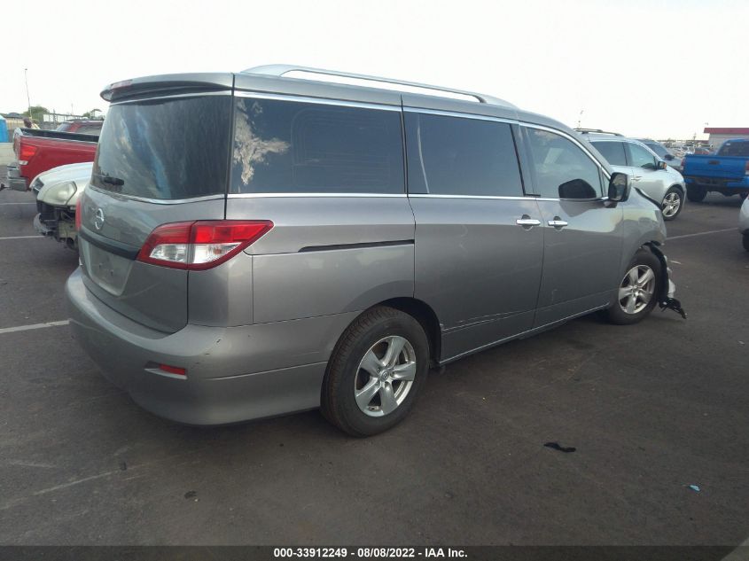 2013 NISSAN QUEST S JN8AE2KP9D9064720