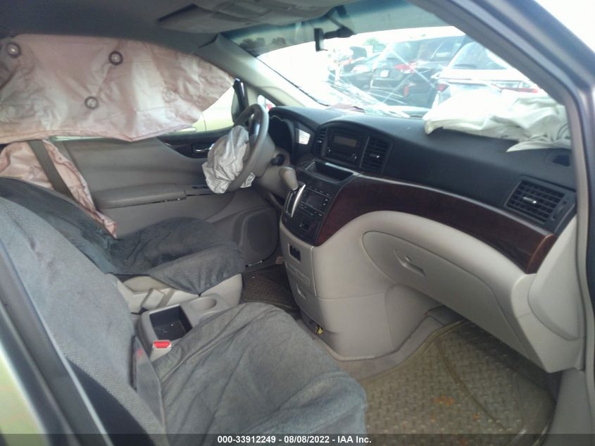 2013 NISSAN QUEST S JN8AE2KP9D9064720