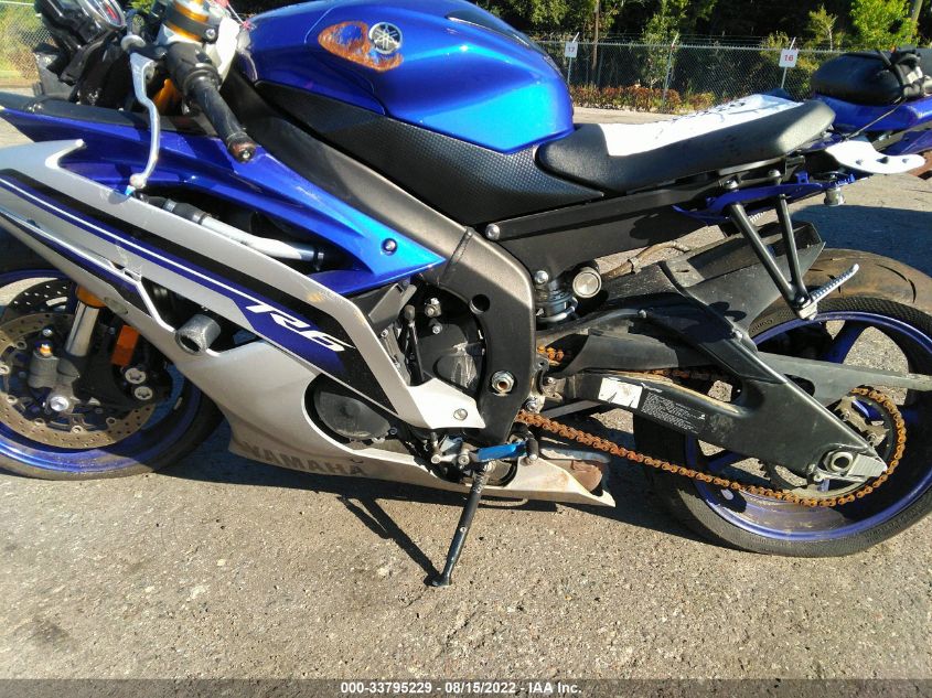 2016 YAMAHA YZFR6 JYARJ16EXGA035481