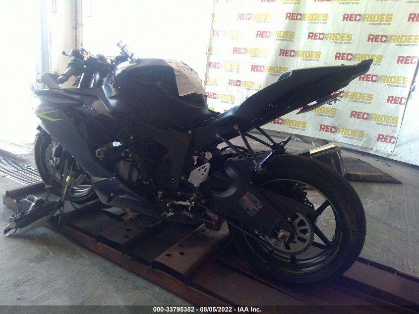 2022 KAWASAKI ZX636 K JKBZXJH10NA013375