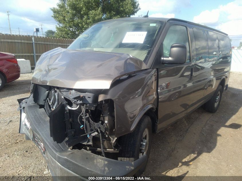 2014 GMC SAVANA PASSENGER LT 1GJW7RFG0E1105467