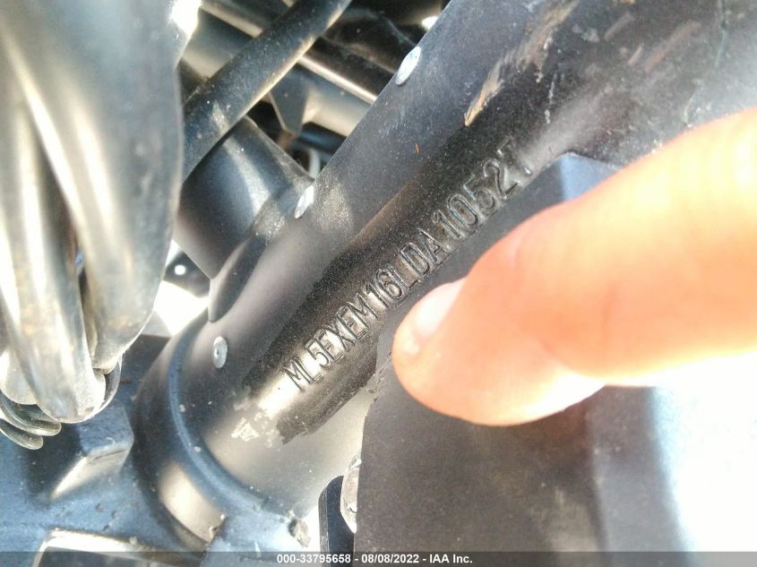 2020 KAWASAKI EX650 M ML5EXEM16LDA10527