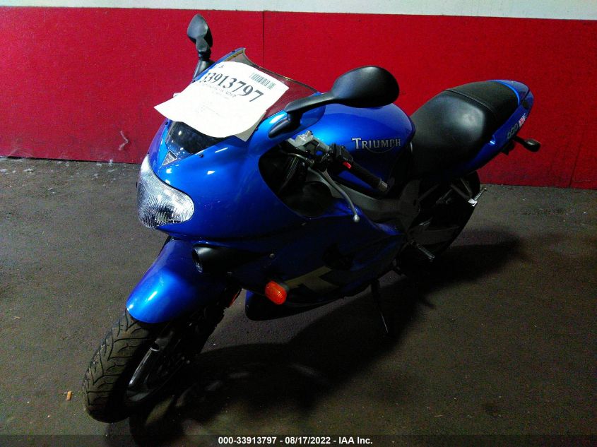 2001 TRIUMPH MOTORCYCLE TT600 SMT800GE51J123181