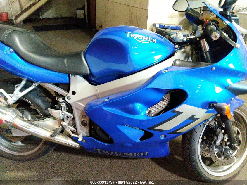 2001 TRIUMPH MOTORCYCLE TT600 SMT800GE51J123181