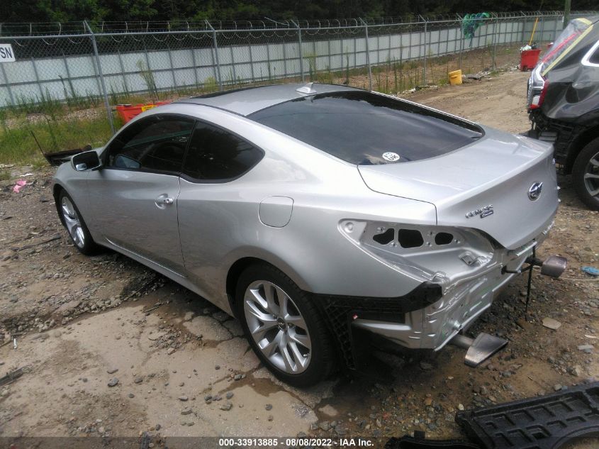 2013 HYUNDAI GENESIS COUPE 2.0T PREMIUM KMHHT6KD6DU100806