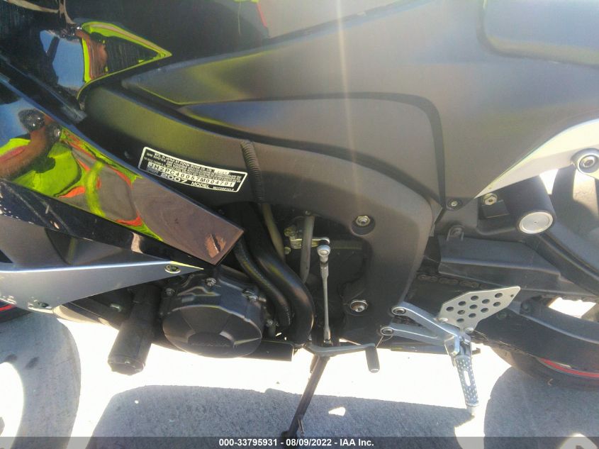 2007 HONDA CBR600 RR JH2PC40057M004701