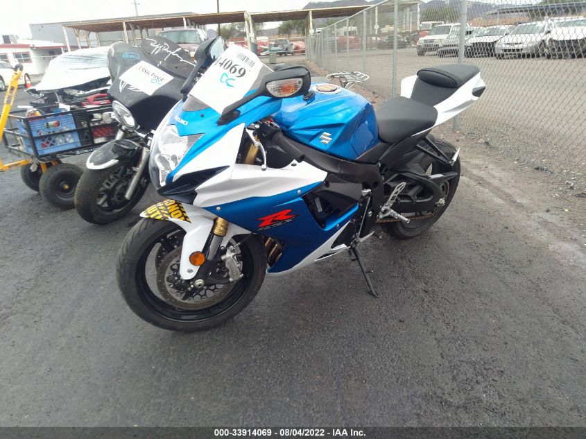 2014 SUZUKI GSX-R750 JS1GR7MA3E2100292