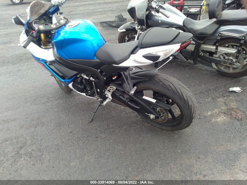 2014 SUZUKI GSX-R750 JS1GR7MA3E2100292