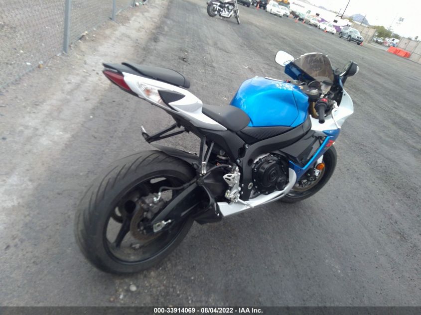 2014 SUZUKI GSX-R750 JS1GR7MA3E2100292
