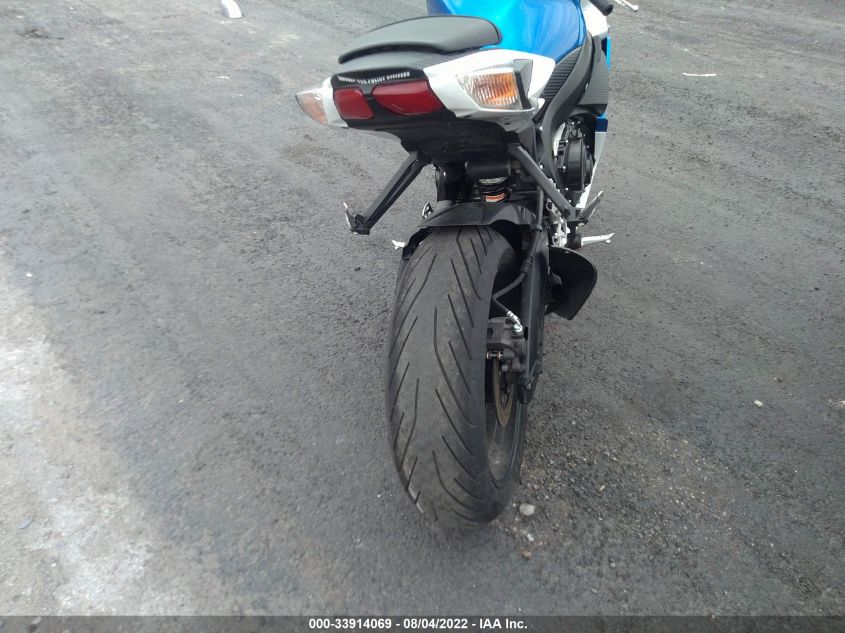 2014 SUZUKI GSX-R750 JS1GR7MA3E2100292