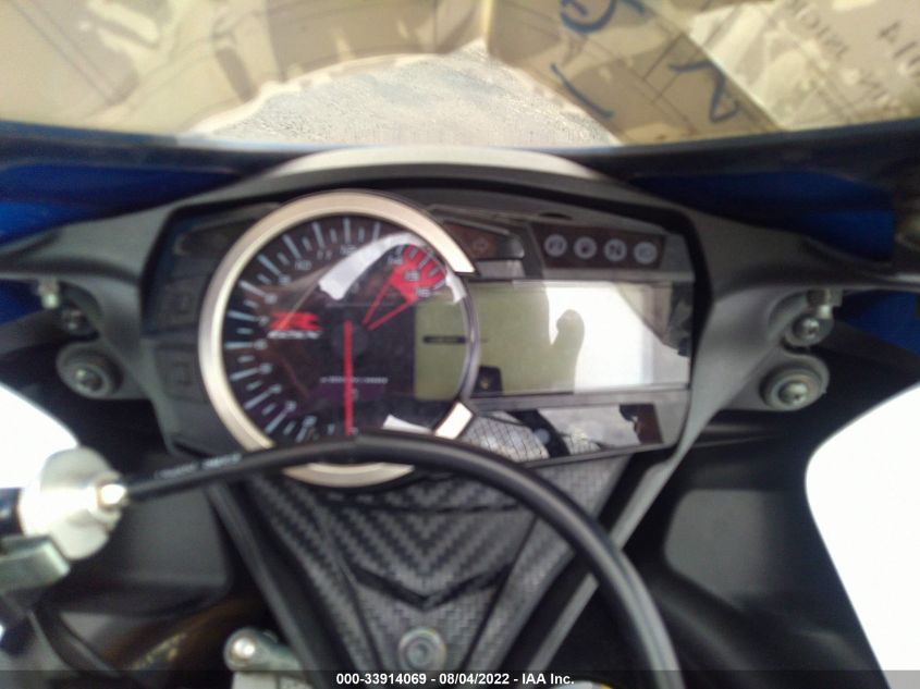 2014 SUZUKI GSX-R750 JS1GR7MA3E2100292