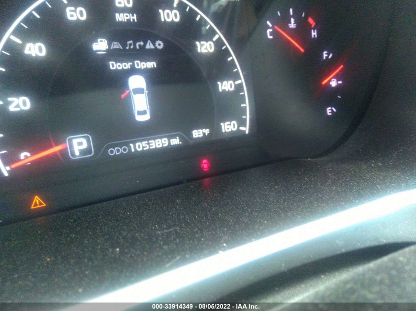 2014 KIA CADENZA PREMIUM KNALN4D73E5134800