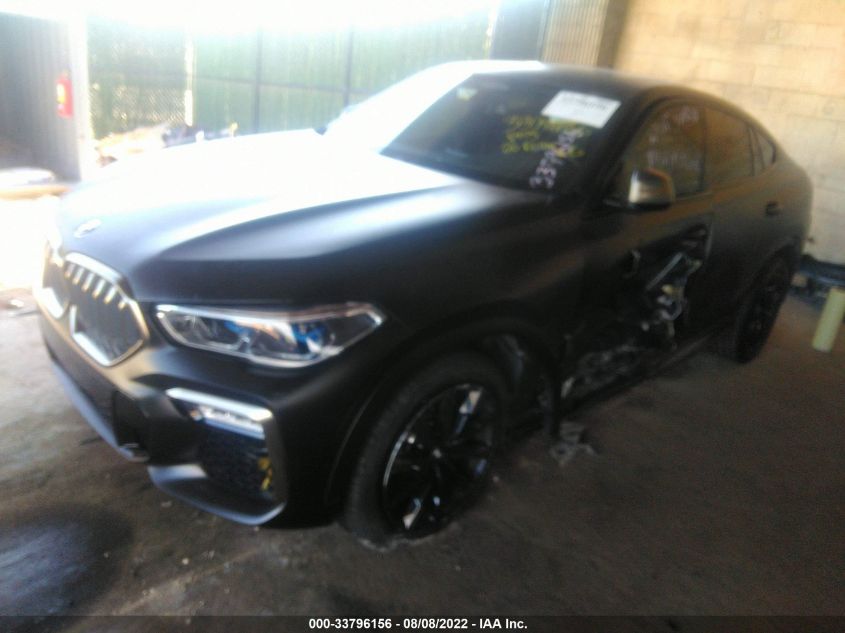 2020 BMW X6 M50I 5UXCY8C0XL9B12760