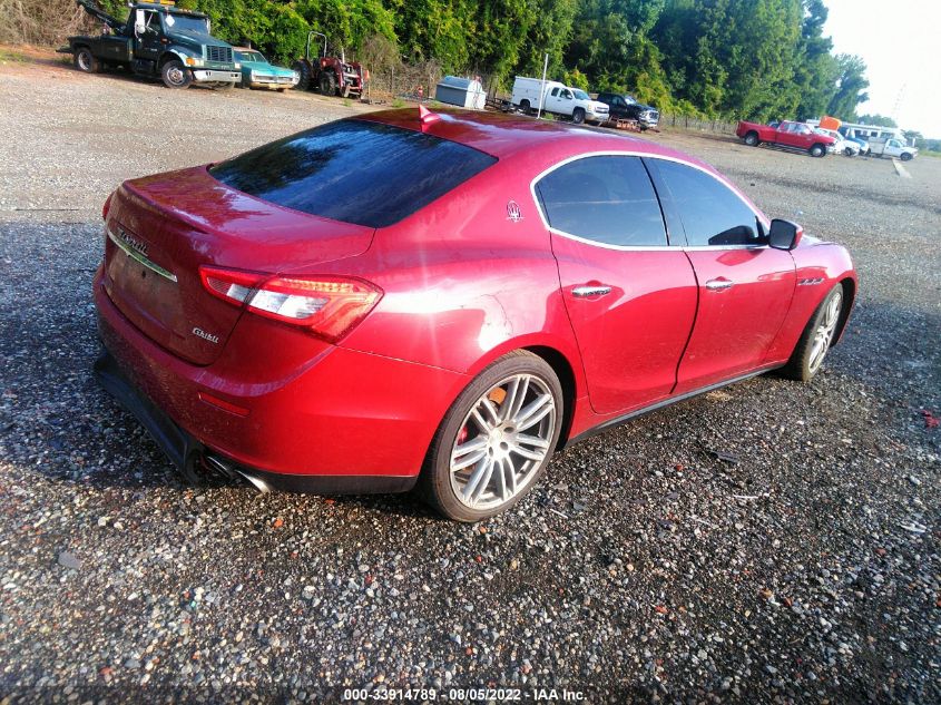 2015 MASERATI GHIBLI S Q4 ZAM57RTA4F1156051