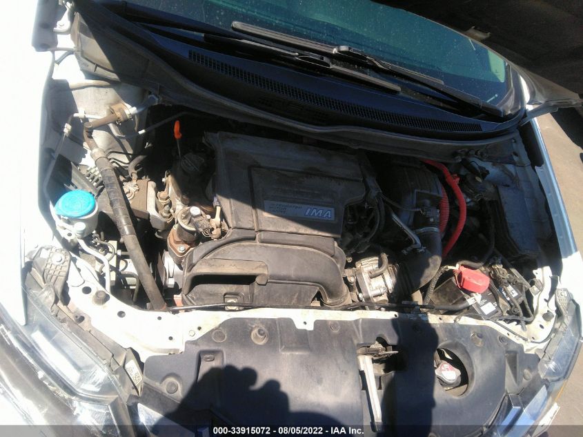 2013 HONDA CIVIC HYBRID 19XFB4F38DE002749