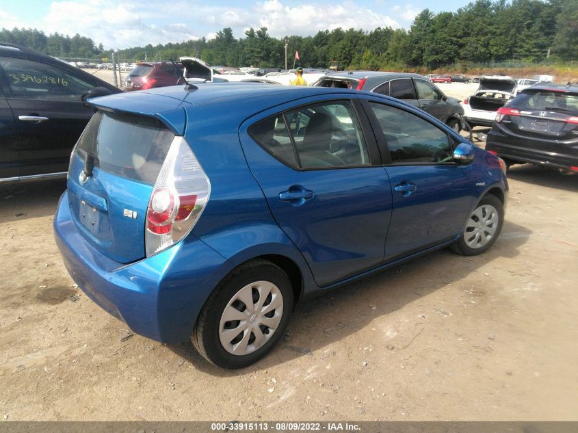 2013 TOYOTA PRIUS C ONE/TWO/THREE/FOUR JTDKDTB36D1545187