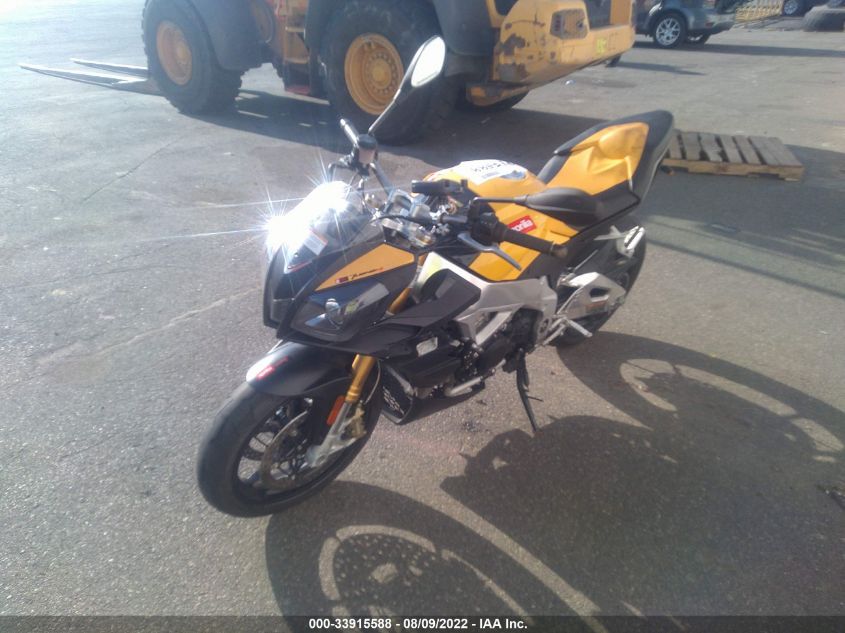 2012 APRILIA TUONO VR4 ZD4TYC003CS000076