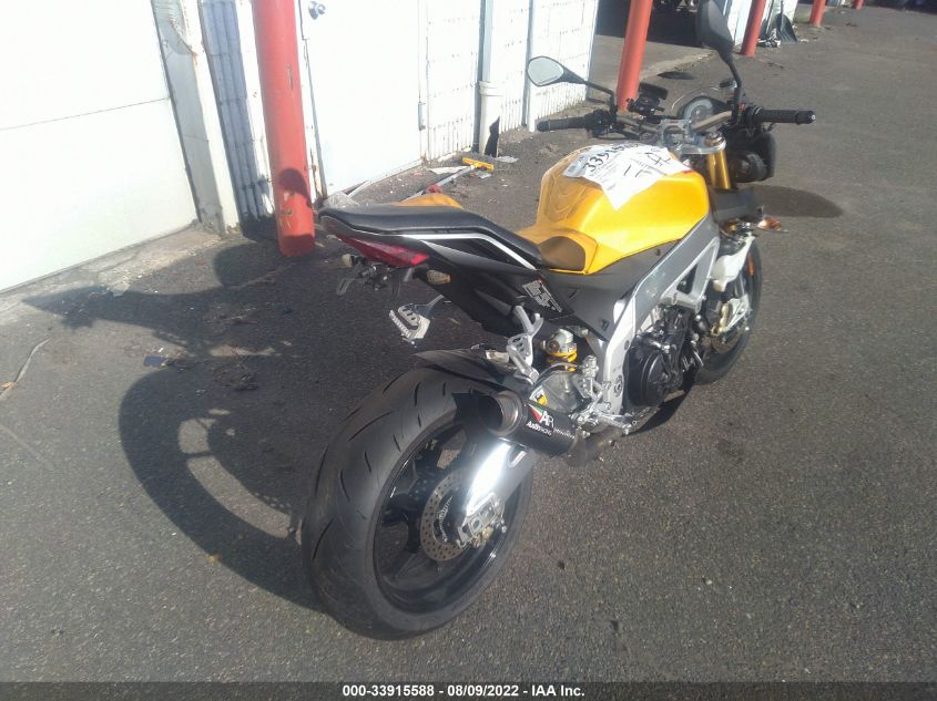 2012 APRILIA TUONO VR4 ZD4TYC003CS000076