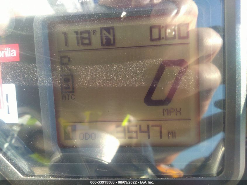 2012 APRILIA TUONO VR4 ZD4TYC003CS000076