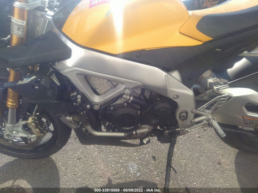 2012 APRILIA TUONO VR4 ZD4TYC003CS000076