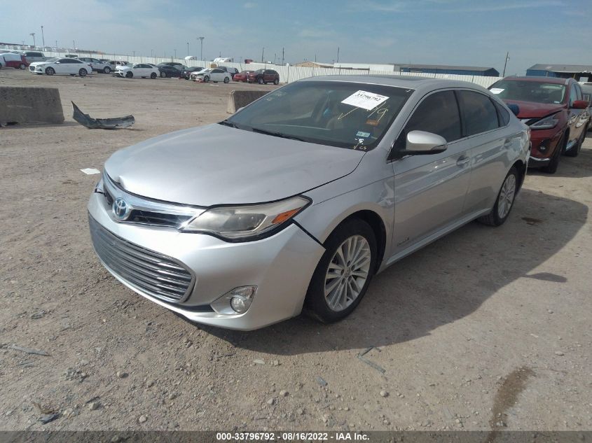 2013 TOYOTA AVALON HYBRID XLE PREMIUM 4T1BD1EB6DU010992