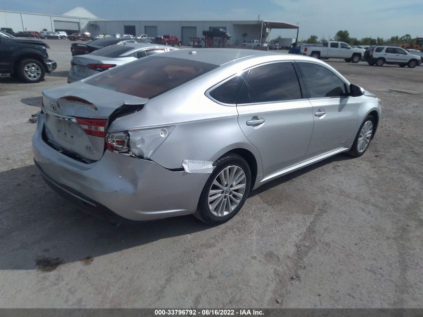 2013 TOYOTA AVALON HYBRID XLE PREMIUM 4T1BD1EB6DU010992