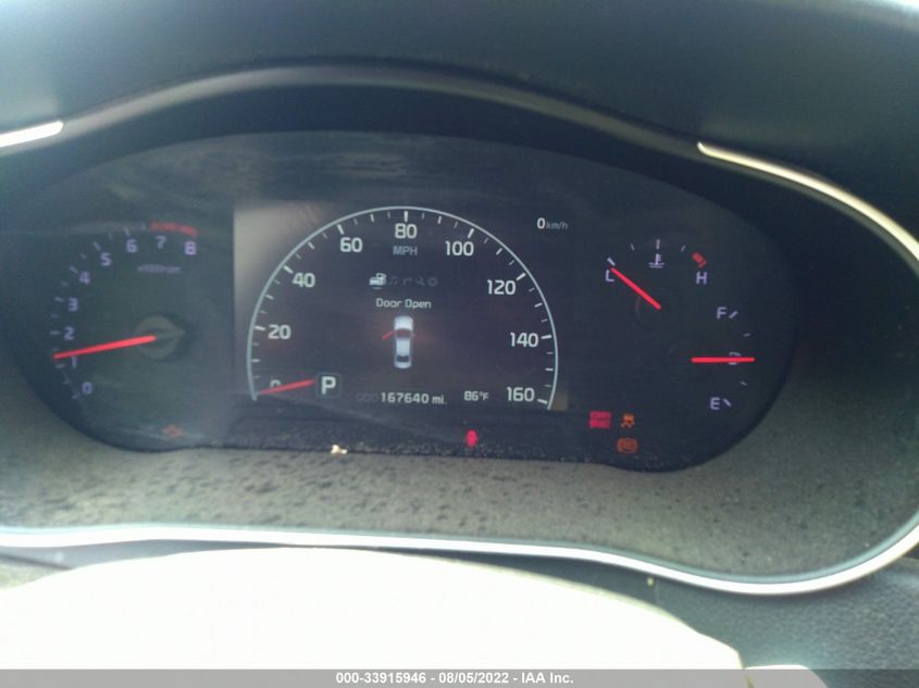 2014 KIA CADENZA PREMIUM KNALN4D72E5157095
