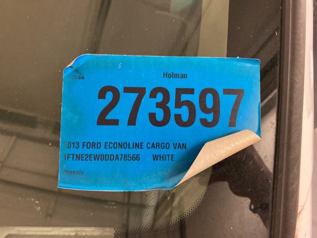 2013 FORD ECONOLINE CARGO VAN COMMERCIAL/RECREATIONAL 1FTNE2EW0DDA78566