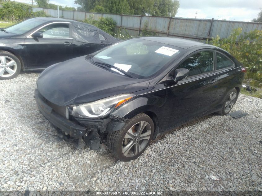 2014 HYUNDAI ELANTRA COUPE KMHDH6AH6EU026499
