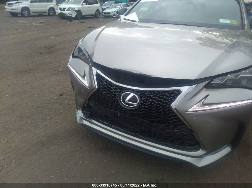 2015 LEXUS NX 200T JTJBARBZ2F2012604