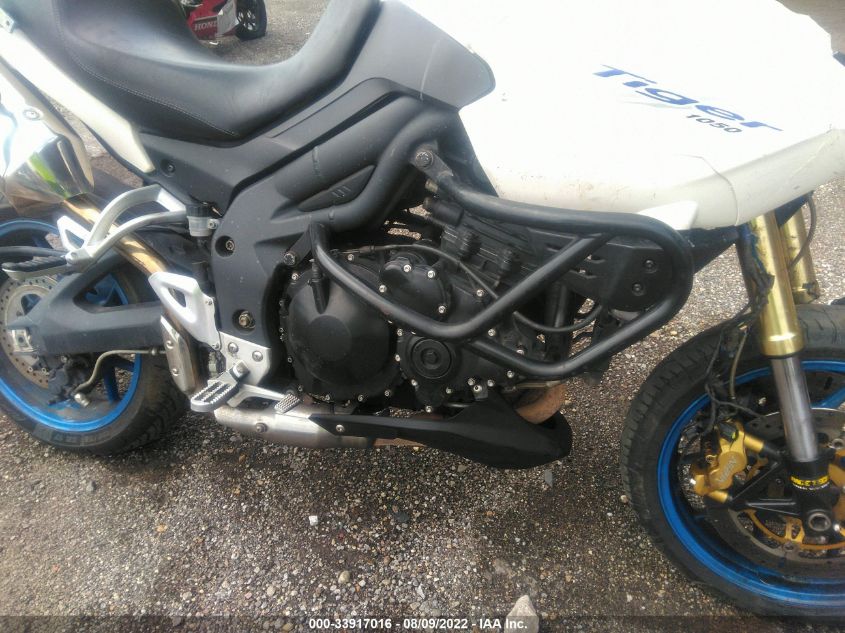 2007 TRIUMPH MOTORCYCLE TIGER SMT700PD77J313804