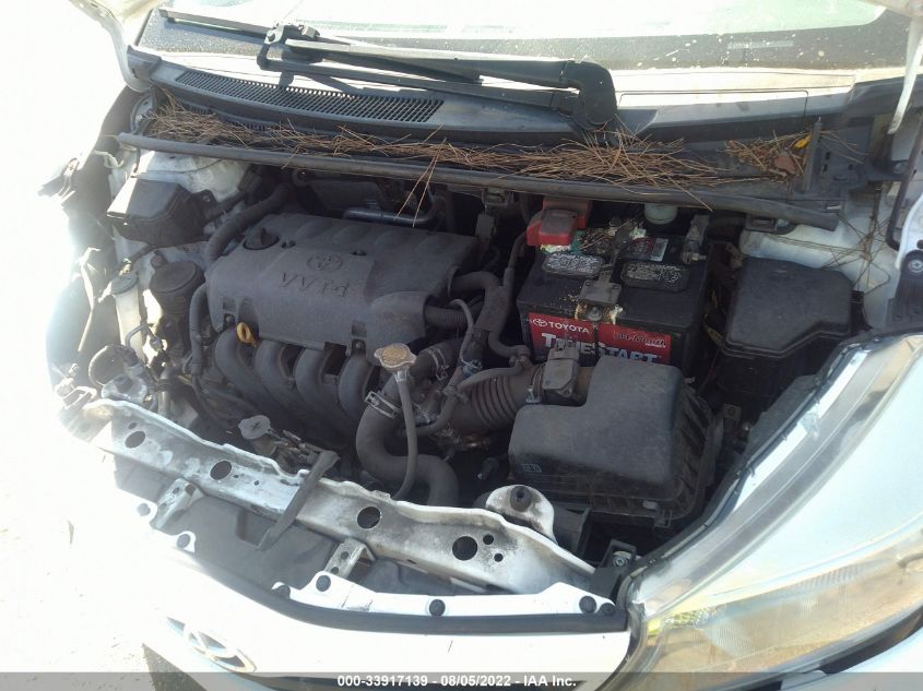 2014 TOYOTA YARIS LE JTDKTUD31ED589118
