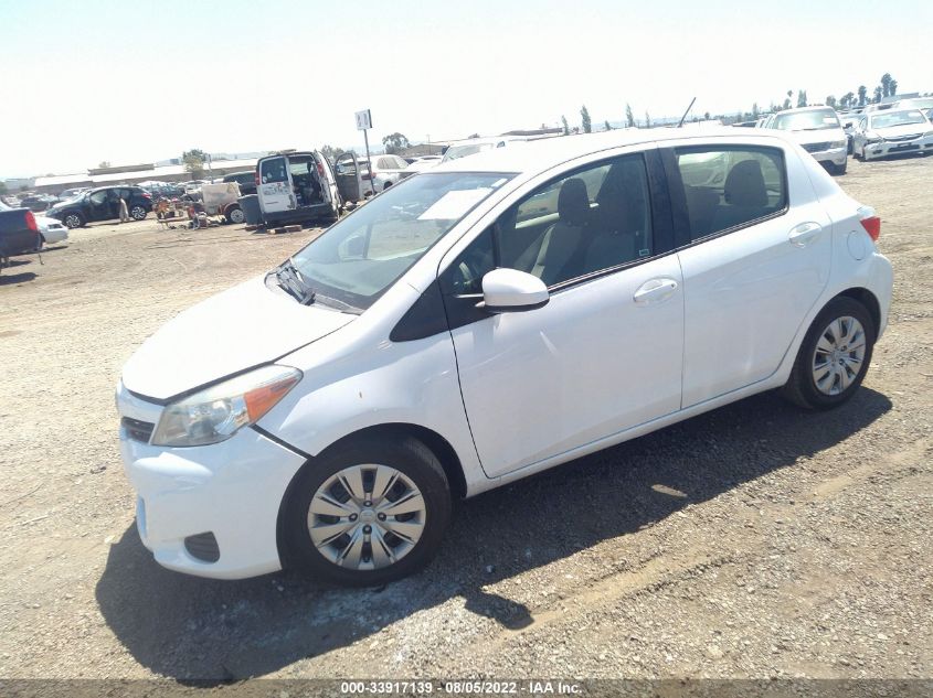 2014 TOYOTA YARIS LE JTDKTUD31ED589118