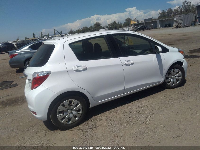2014 TOYOTA YARIS LE JTDKTUD31ED589118