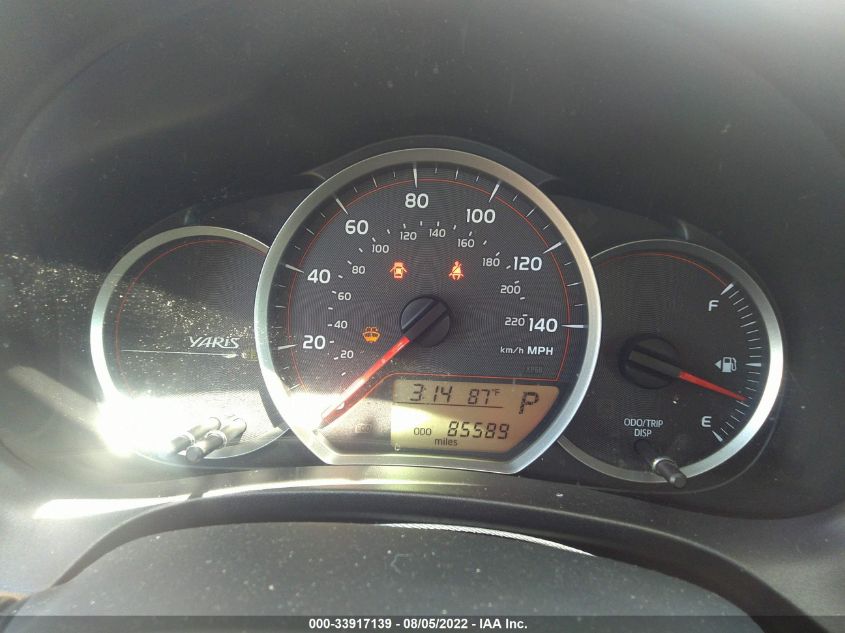 2014 TOYOTA YARIS LE JTDKTUD31ED589118