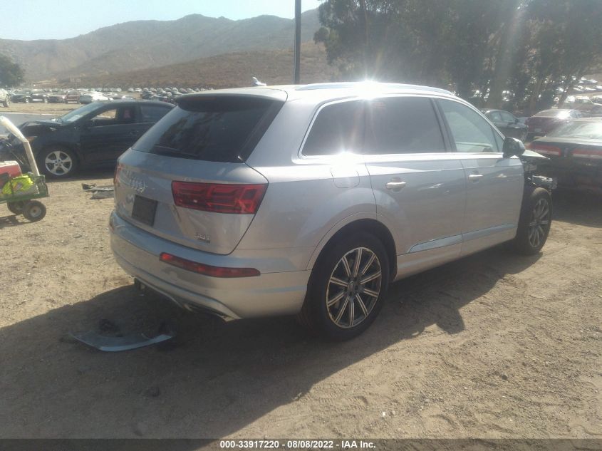 2018 AUDI Q7 PREMIUM PLUS WA1LAAF78JD043817