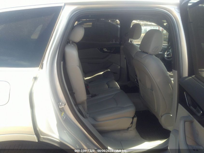 2018 AUDI Q7 PREMIUM PLUS WA1LAAF78JD043817