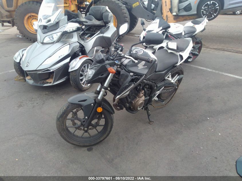 2016 HONDA CB500 F MLHPC4565G5300413