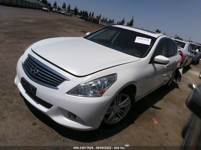 2013 INFINITI G37 SEDAN JOURNEY JN1CV6AP0DM720820