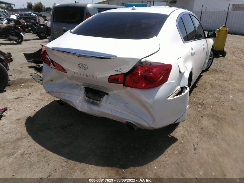 2013 INFINITI G37 SEDAN JOURNEY JN1CV6AP0DM720820