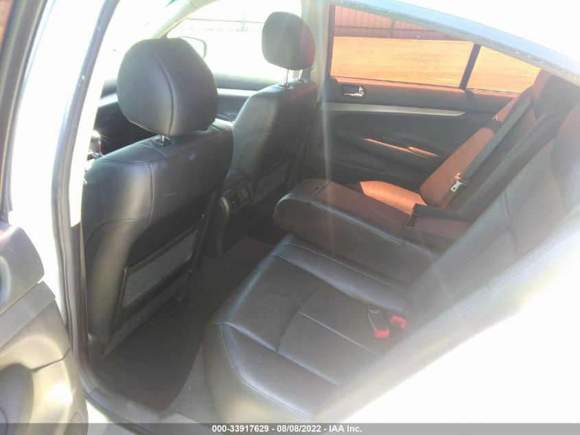 2013 INFINITI G37 SEDAN JOURNEY JN1CV6AP0DM720820