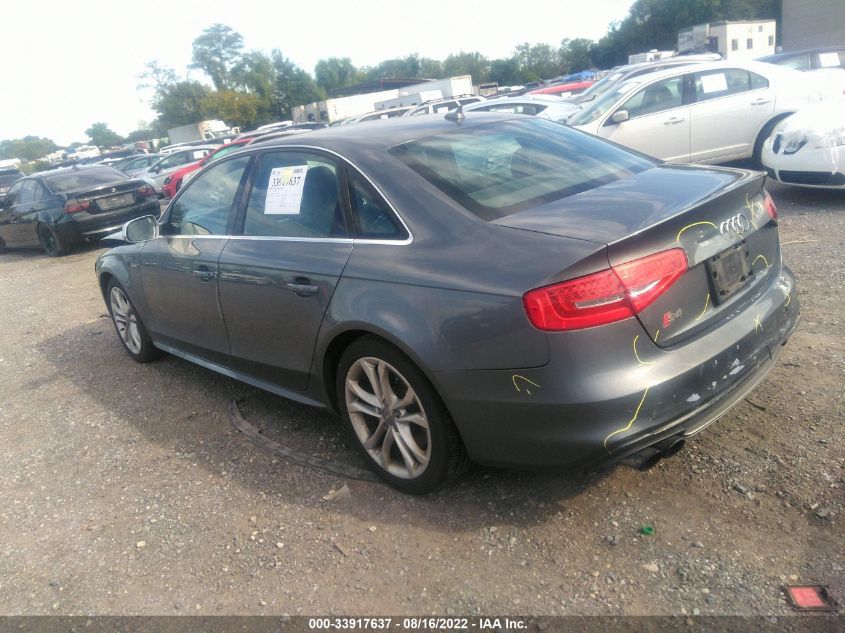 2014 AUDI S4 PREMIUM PLUS WAUBGAFL9EA004879