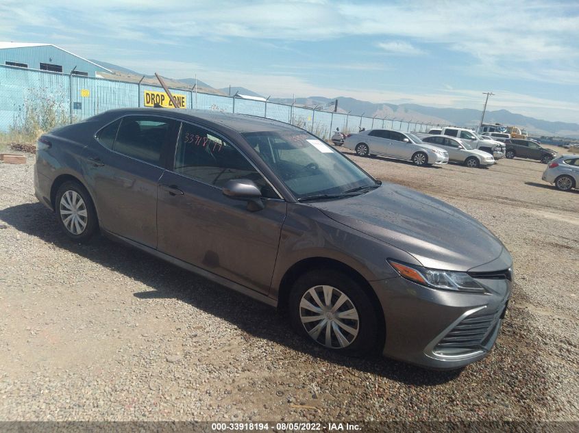 4T1C31AK7NU570504 TOYOTA CAMRY HYBRID LE 2022