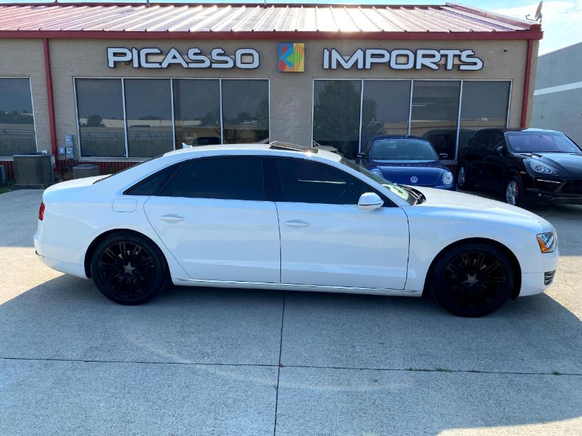 2014 AUDI A8 L 3.0T WAURGAFD8EN008907